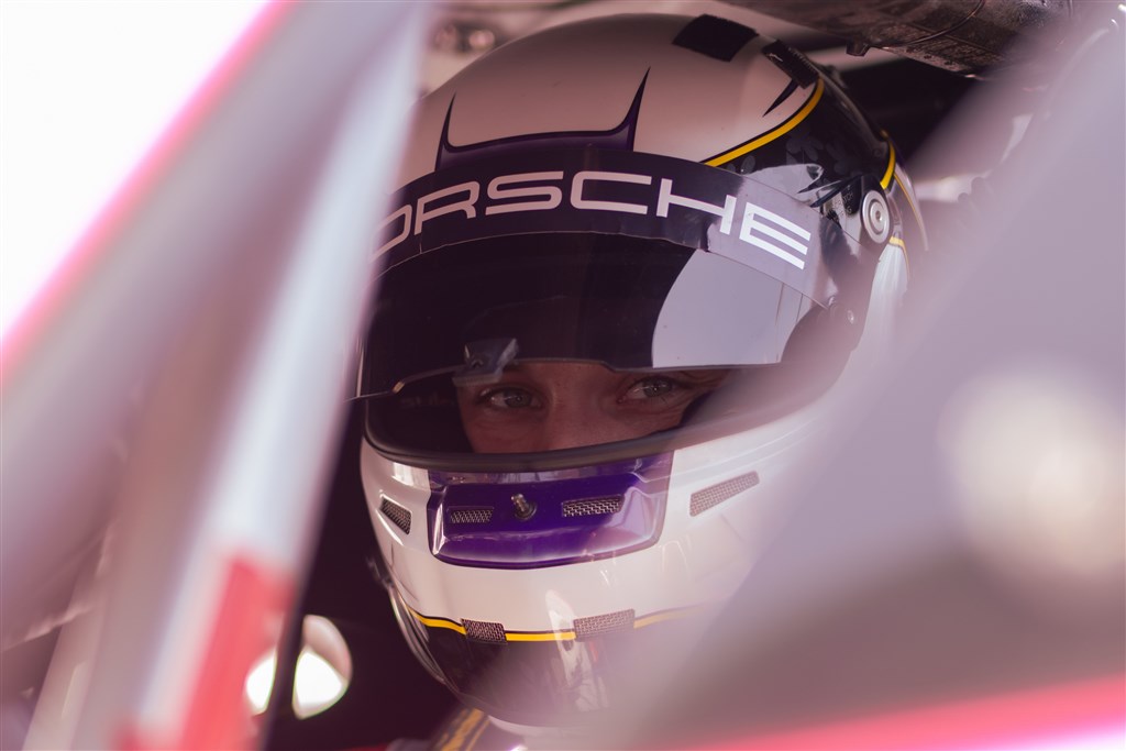 Mikkel O. Pedersen havde fuld fokus på opgaven i USA.
(Foto: AO Racing / Porsche)